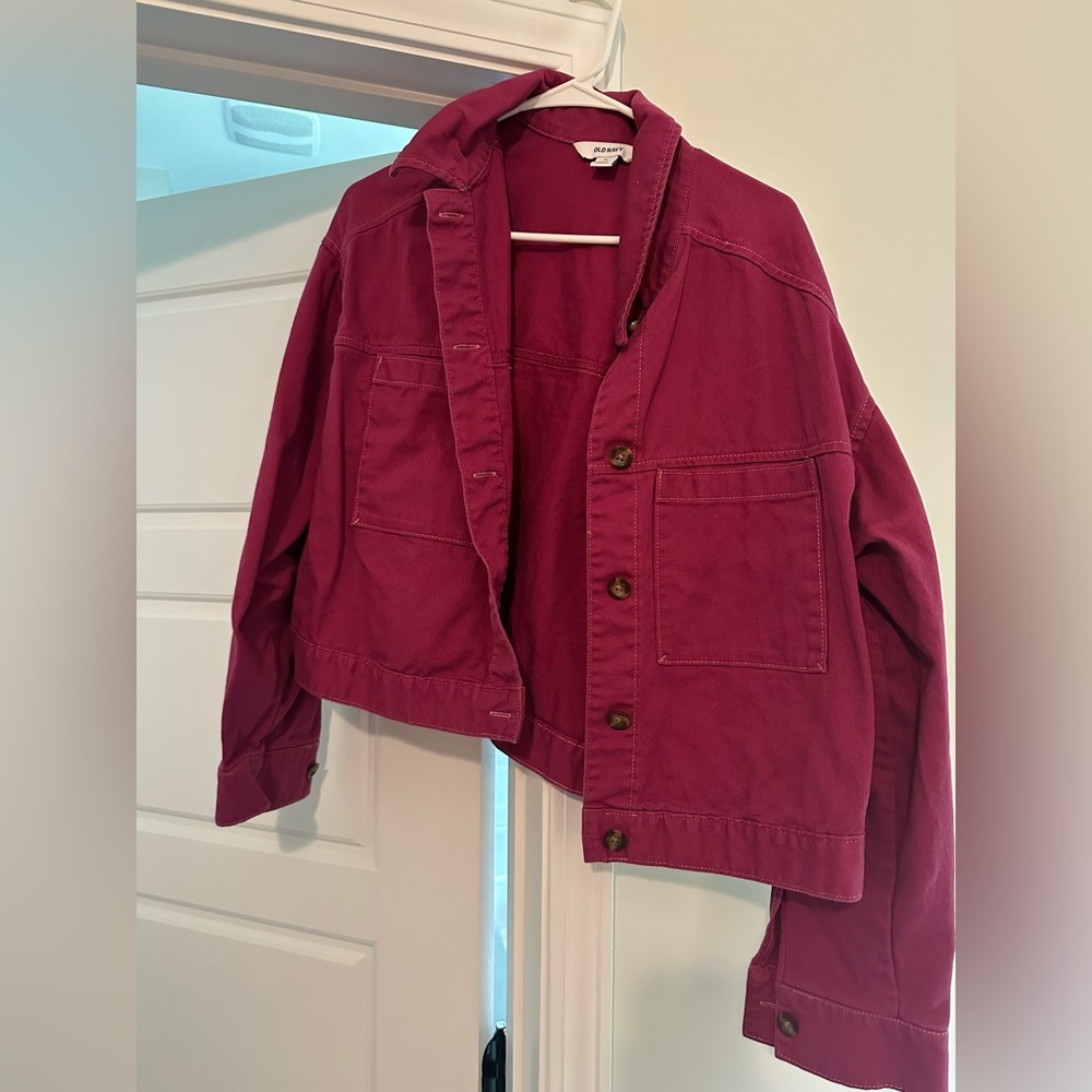 Old Navy Fuchsia Jacket